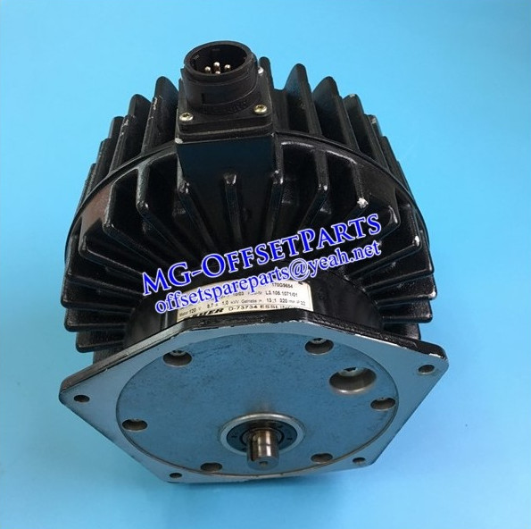 L3.105.1071/01, M3G112/SZ2.34 120V, HD VARNISH FOUNTAIN ROLLER DRIVE, HD ORIGINAL USED PARTS