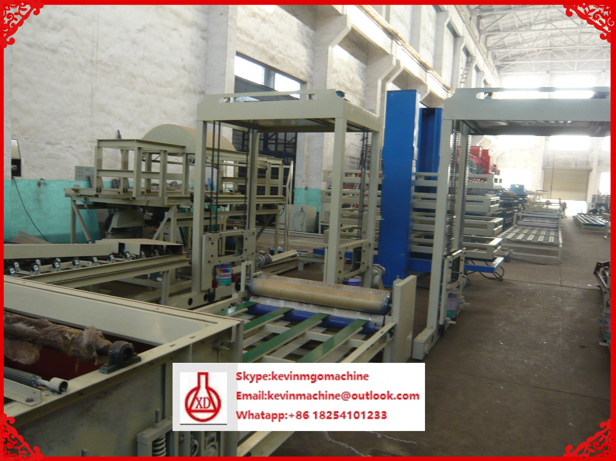 Cold Pressure Wall Panel Making Machine for Fiber Cement / Mgo Sandwich Board