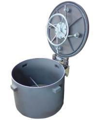 Marine Round Angle Corner Steel Waterproof Deck Hatch Covers for Ships Oil