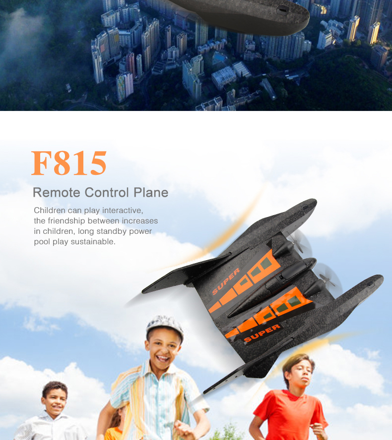Material Fx815 Fx-815 Rc Plane Remote Control Airplane Ready To Fly 2.4ghz 2 Channels Epp Foam Aircraft Model For Kids Adult