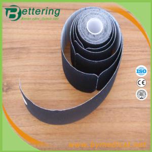 Quality Kinesiology sports muscle tape pre cut black roll wholesale
