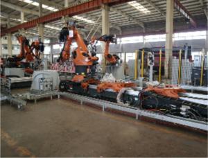 Quality Robot multi-model flexible welding line project wholesale