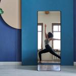 Fitness LCD Mirror Advertising Display 350cd/m2 High Brightness