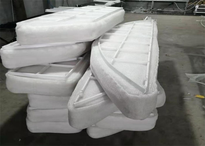 150mm Thickness PVDF PP Mist Eliminator Excellent Temperature Resistance