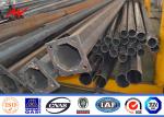 Q235 Singal Arm Steel High Mast Light Pole 6 Meters With 15 Years Warranty Time