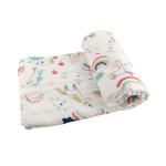 Cotton gauze baby bath towel newborn blanket cover suitable for any season's