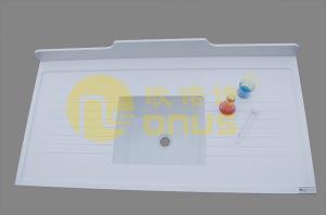China Repairable epoxy undermount counter top sinks / science lab sinks 25mm on sale