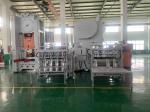 Aluminium Food Container Machine With Electronically Controlled Foil Feeding And