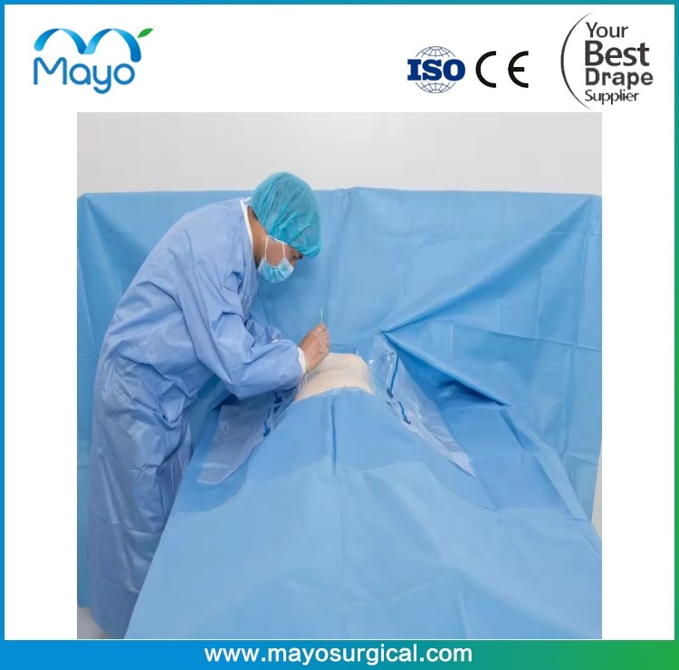 Coronary Artery Bypass Graft Sterile Surgical CABG Drape Pack