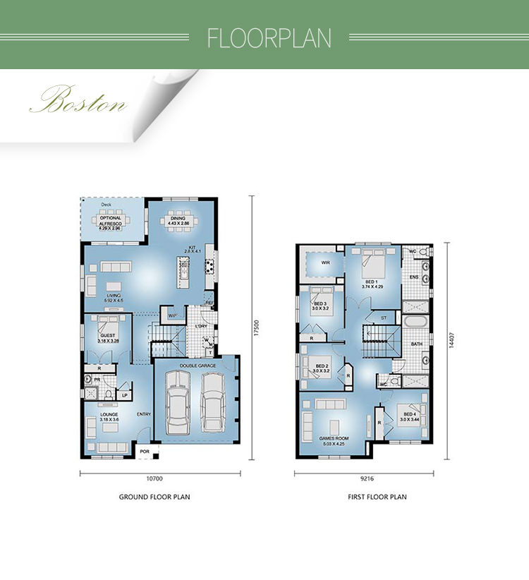 CE/NZ Standard 2-Storey Luxury Prefab House Steel Frame Homes For Families Modular House