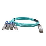 Extreme Networks Active Optical Cable , 100G QSFP28 to 4 SFP28 Aoc Cable Cisco
