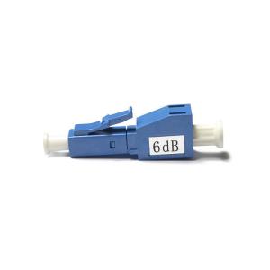 Quality 1310nm / 1550nm Lc Single Mode Attenuator , Blue Stepped Attenuator With FTTX wholesale
