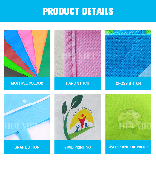 Foldable Polypropylene 160Gsm Laminated Shopping Bags With Heat Transfer Printing