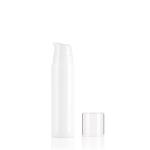 Round Mini Lotion Airless Pump Bottle 10ml 20ML For Baby Face Cream