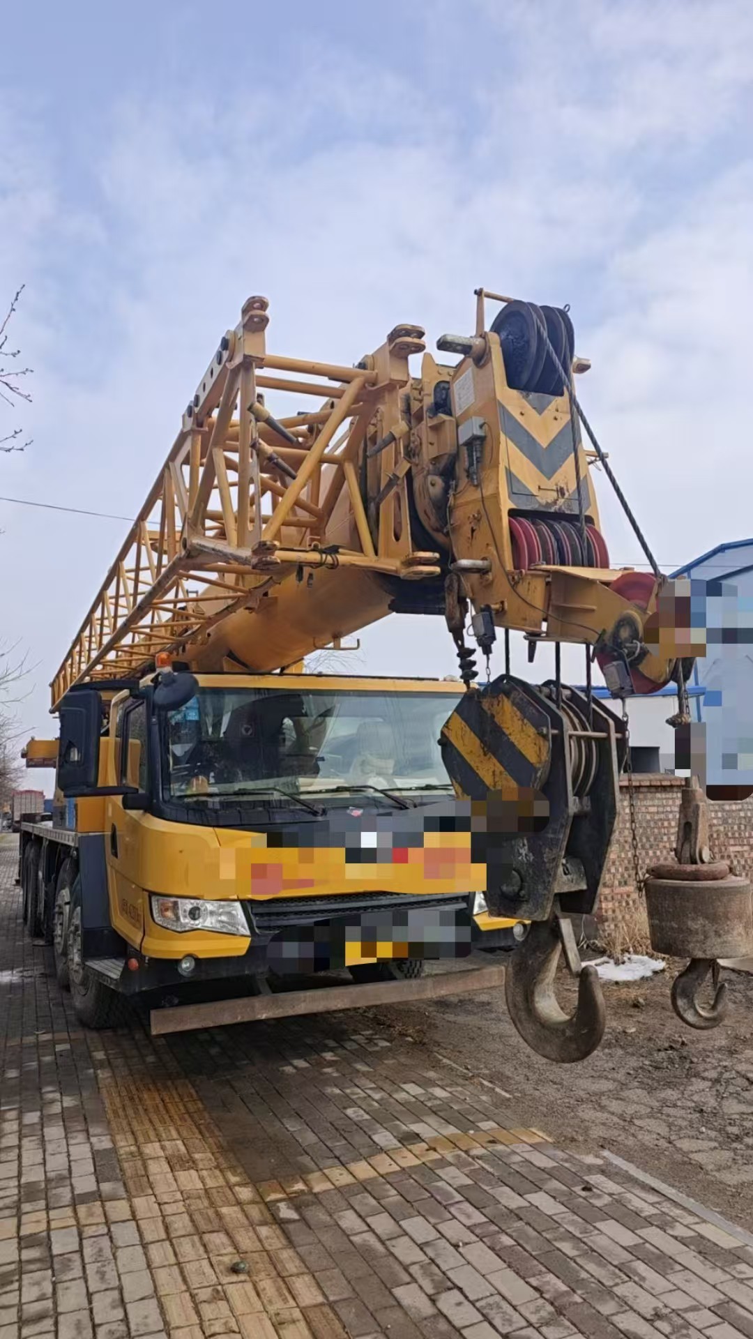 XCMG Heavy Equipment QY50KA 50 Ton Used Mobile Truck Crane for Sale