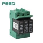 3P 40KA Photovoltaic Surge Protector 1000V DC Lightning Protection