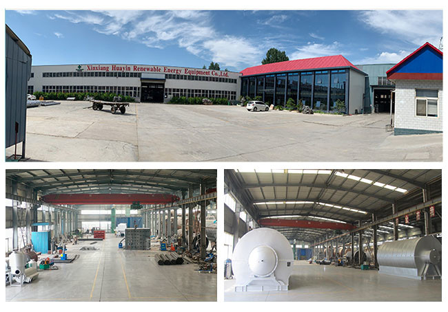 10 Tpd Waste Tyre Pyrolysis Plant Batch Type Pyrolysis Tyre Recycling Plant