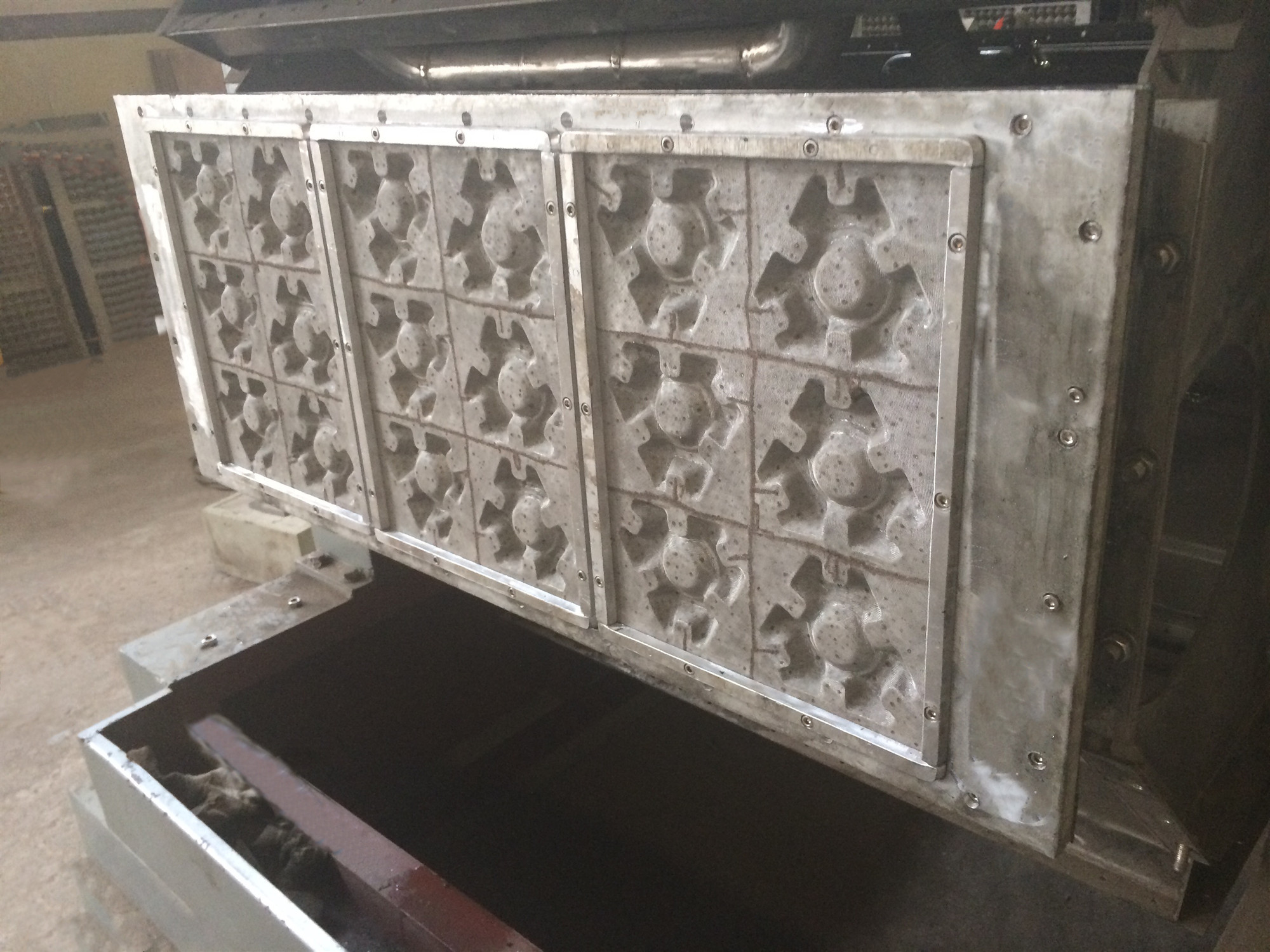 Recycled Paper Molding Machine Semi Automatic Pulp Forming Machine