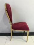103cm 48cm Brushed Stainless Steel Dining Chairs