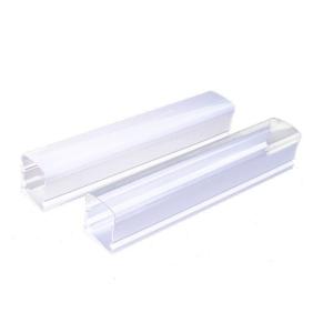 Quality Industrial LED Lighting Plastic Lampshade PVC Plastic Extrusion PC Cover wholesale