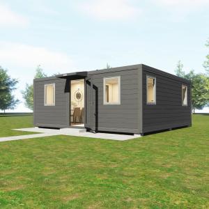 Quality 2025 Gray White Custom Color Luxury Extendable Container House Prefab Living Home wholesale