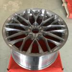 Forged wheel brush grey color alu wheels 9x18 5x150 pcd alloy wheel rim for land