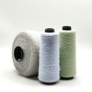 Quality 1.3cm 2.0cm 4.0cm Scarf Knitting Feather Yarn Mink Yarn For Knitting Scarf wholesale