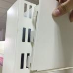 Store Supermarket Display Shelving / Metal Gondola Storage Shelf System