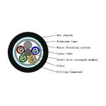 FTTB Sheath Metallic Fiber Optic Cable Fttb Drop Wire Fiber Optic 2 Core GYTA