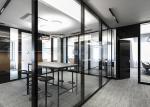 Office Building High Quality Framed Double Glass Wall Partition