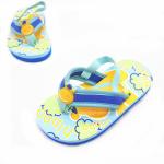 Outdoor Boys Flip Flops Sandals Fabric Upper Material Elastic Back Strap