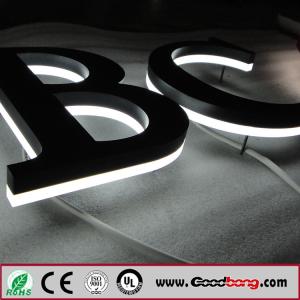 Quality Front Metal Bordored LED Plastic Light channel letter sign wholesale