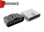 Auto Male Female Wire Connector DL090 Series For Accelerator Pedal Sensor 6195