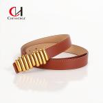 Women'S Decoration With Pants Skirt PU Leather Belt Customization Logo