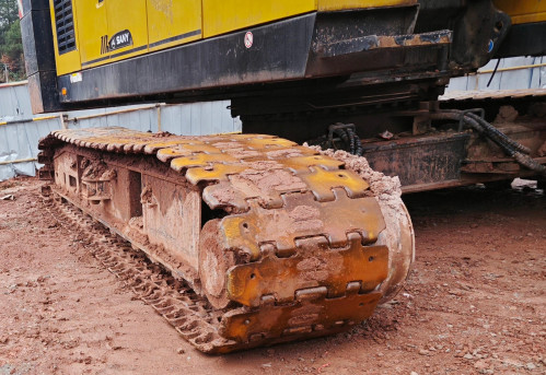Extremely Efficient SCC550A 50 Ton Mobile Hydraulic Crawler Crane Heavy Lifting Equipment