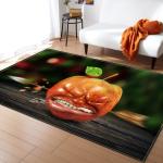 3D living room carpet, bedroom, dining room floor mat, door mat, pattern size