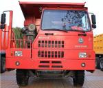 One Sleeper Cabin Sinotruk Tipper Truck , Howo Quarry Dump Truck 33cbm Capacity