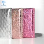 Printed Metallic Foil Rose Gold Poly Mailers 3-5mm thickness