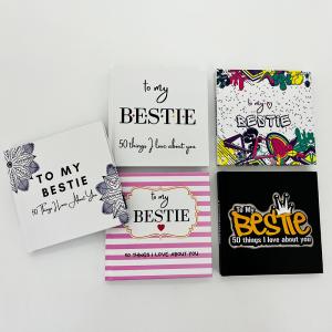 Quality 5x5 Inch Small Sticker Book Hardcover Notebook Printing Matt Lamination wholesale