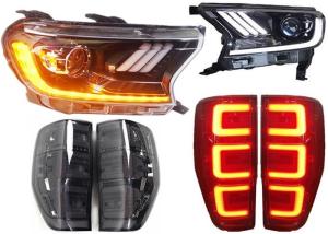 Quality Yellow Turn Signal LED Head Lamp Assy and Tail Lamp Assy for Ford Ranger T7 2015 wholesale