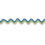 Lady Dresses Accessories Polyester Ric Rac Ribbon High Tenacity