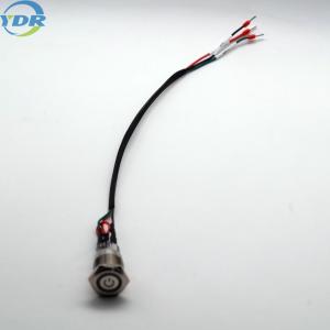 Quality YDR Waterproof Metal button Switch And Outlet Wiring 200mm Length wholesale