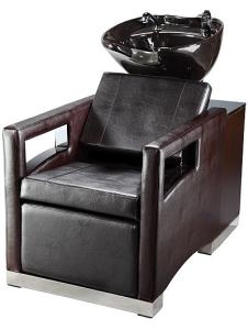 Quality Luxury Salon Shampoo Chairs With Cushion Headrest , Electric Footrest wholesale