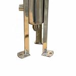 Water Treatment 304 316L Sanitary Stainless Steel Strainer Microporous Cartridge