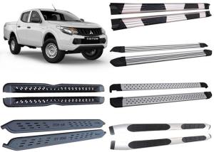 Quality Optional Alloy and Steel Side Step Boards for 2015 Mitsubishi Triton L200 Pick Up wholesale