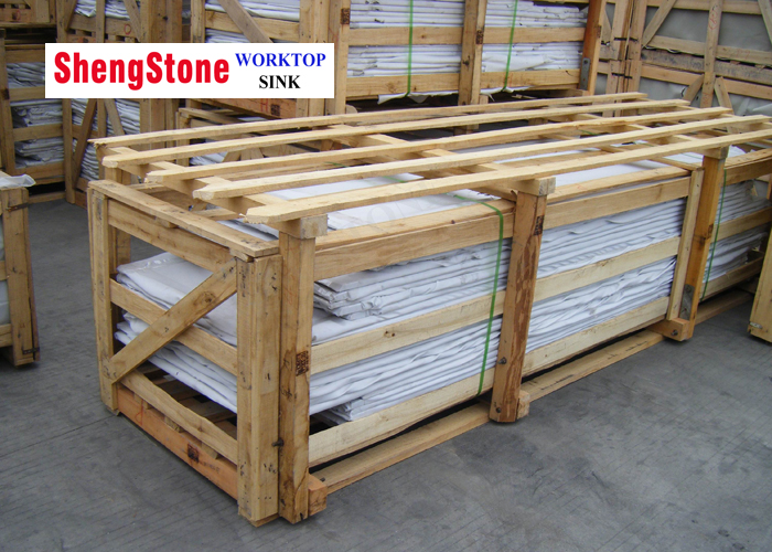 epoxy resin worktop packing