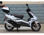 4.41hp / 7500rpm Adult Motor Scooter CVT 2 Wheel Scooter With 13"Aluminium Rim
