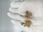 Van Cleef Frivole Earrings , 18k Yellow Gold Vintage Alhambra Earrings