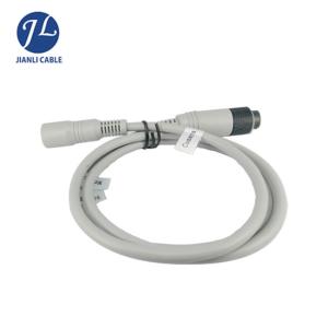 Quality OD 5.0mm 3.9 Inch 4 Pin Bulkhead Backup Camera Cable wholesale