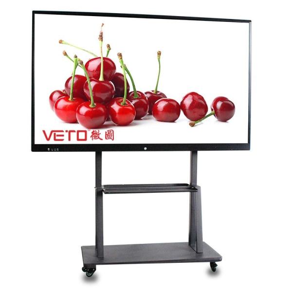 Cheap High Brightness Touch Screen Interactive Whiteboard 3840*2160 UHD Resolution for sale